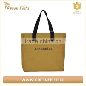 Wholesale Reusable Shopping Bags Washable Paper Tote Bag thumbnail-1