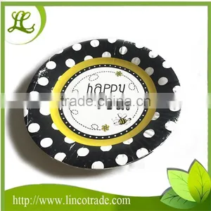 7 Inch Party Paper Disposable Plate thumbnail-2