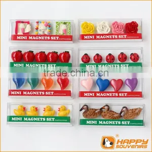 Factory Supply Duck and Ladybug Shaped Custom 3D Refrigerator Magnet Mini Set thumbnail-1