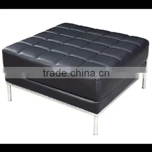 Leather pu Ottoman thumbnail-1