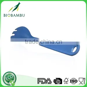 Practical Diswasher Safe Traditional Bamboo Fiber Melamine Fork thumbnail-6