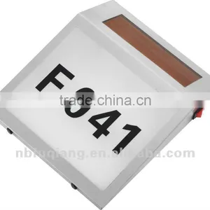 FQ-133 Solar House Numbers Light Solar Doorplate thumbnail-3