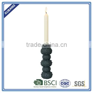 Low Moq and Cheap Poly Resin Six-round Shell Candle Holder thumbnail-2