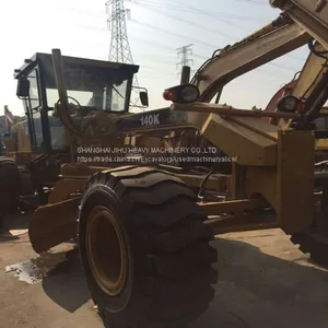 Использованный мотоградар Caterpillar 140K с рыхлителем thumbnail-1