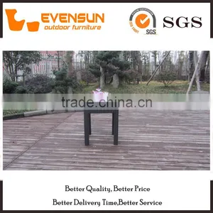 Fashion PE Rattan Table WIth Glass Top thumbnail-2
