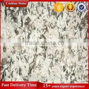 Branzilian Bianco Antico Polished Granite Slabs With Hoar Vain thumbnail-1
