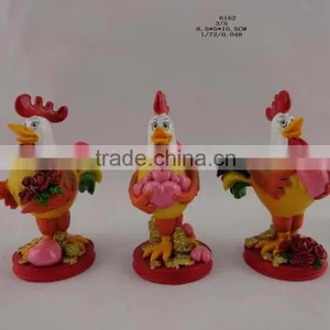 2017 Resin New Year Rooster Ornament thumbnail-3
