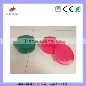 Christmas Bowl Round Plastic Bowl With Lid thumbnail-1