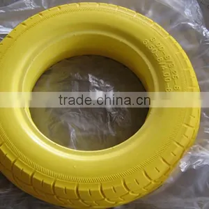 Hand Trolley Wheel 3.50-8 Affordable PU Foam Wheel thumbnail-1