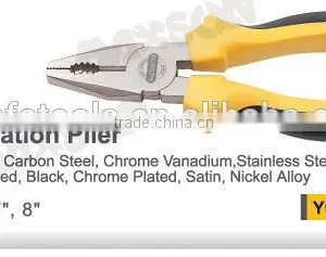 Y01022 Professional Hand Tools Cobination Plier thumbnail-1