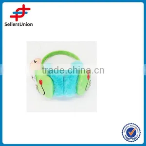 Winter Warm Blue Cartoon Kids Plush Earmuffs for Girls thumbnail-1