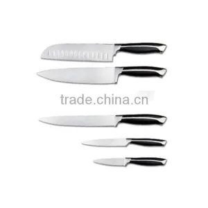 A3377 Deluxe Design High Quality Stainless Steel Kitchen Knife Set thumbnail-1