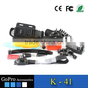 2016 Hot Selling Wholesale 16 in 1 Products Kit for Gopros Heros 4 Action Camera Accessories Kit Mount thumbnail-3