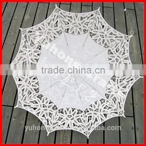 100% Cotton Made Lace Parasol for Promotion thumbnail-4