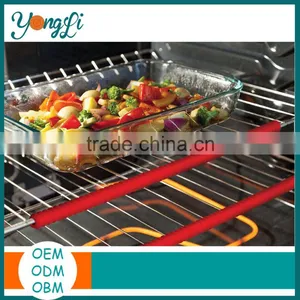 Amazon New Products 2016 Silicone Heat Resistant Oven Rack Edge Clip thumbnail-2