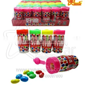 Colorful Rainbow Crackling Chocolate Bean thumbnail-1