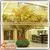 Artificial Decorative Tree 3meter Large Outdoor Gold Artificial Tree Branches and Leaves thumbnail-1