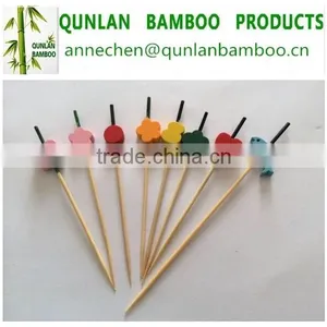 Eco Friendly Many Types Fruit Bamboo Cocktail Sticks thumbnail-1