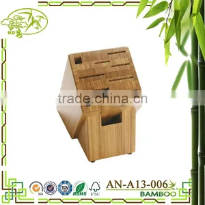 Aonong Eco-Friendly 11-Slot Bamboo Block thumbnail-1