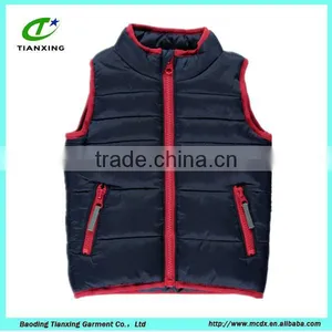 Warm Custom Unisex Zip Quilted Baby Vest Bodywarmer thumbnail-1