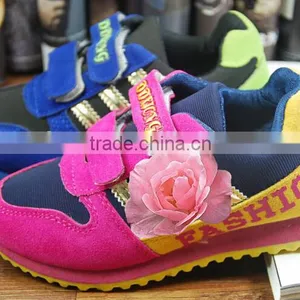 High Quality Badminton Shoes Kid Sport Shoes High Quality 2017 Wholesale Guangzhou Europe-American Durable Model thumbnail-2