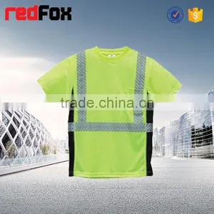 Color Changing T-shirt Low Price Reflective Safety T-shirt for Worker Safety Adult T-shirt thumbnail-1