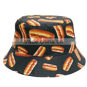 Cheap Hip Hop Designer Printed Custom Bucket Hat thumbnail-3