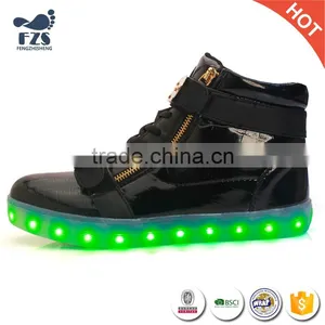 HFR-TS-14-2 Factory Price High Top Led Ladies Shoes thumbnail-4