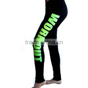 New Style Latest Fully Sublimation Printing Compression Tight Yoga Pants thumbnail-5