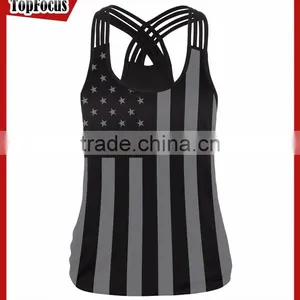 Wholesale Stock Sportswear For Women Zumba Yoga Fitness Tank Top thumbnail-5