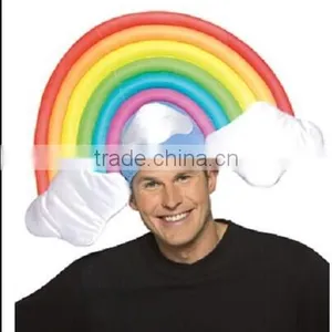 2014 Hot Design ,rainbow Hat, Party Hat thumbnail-1