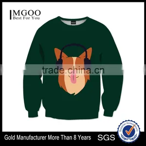 OEM/DOM Wholesale Mens Sweatshirt Without Hood French Terry Wholesale Sweatshirt Long Sleeve Latest Design Sweatshirt For Women thumbnail-6