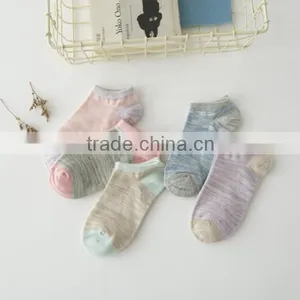 Zm40571b Hot Sale Women Cotton Socks Ladies Fancy Low-cut Liners Socks thumbnail-6