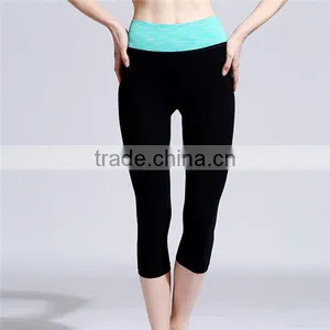 Made in China High Quality Fashion Sports Yoga Capri Legging thumbnail-5