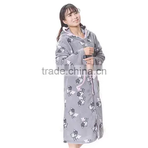 Hot Selling Made In China Personalized Fleece Bathrobe thumbnail-4