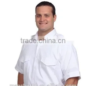 Men's Short Sleeve Aviator Pilot Shirt thumbnail-1