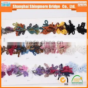 China Hand Knitting Yarn Supplier Hot Wholesale Novelty Texile Polyester Yarn Big Loop Acrylic Fancy Knitting Yarn thumbnail-6