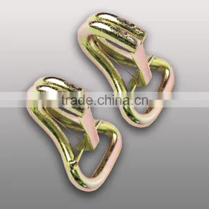 Doudle J Hook for 50mm Tie Down Straps(cargo Lashing Belt) thumbnail-1