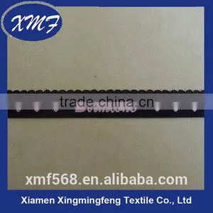 Silk Screen Printed Elastic Lace With Mesh Edges thumbnail-1