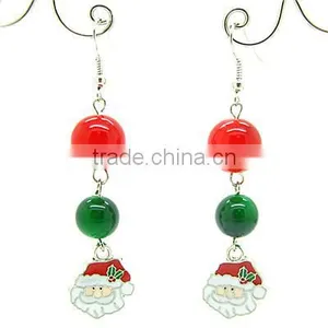 Alloy Christmas Earrings Craft Jewelry thumbnail-1