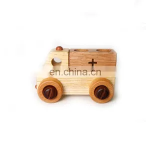 Nature Wooden Montessori Material Educational Toys Trucks And Cars For Kids thumbnail-4