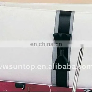 Black Bow-knot Design Satin Guest Book Wedding Gift Decoration Wholesale thumbnail-1