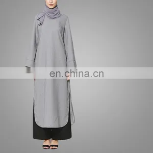 Whosale Abaya Design Muslim Women Loose Sleeves Dress Islamic Clothes thumbnail-2