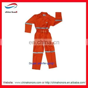 NEW Dubai Type With Reflective Tape Cheap Orange Coveralls thumbnail-1