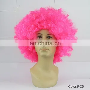Fans Pink Big Cosplay Wig for Party PC5 thumbnail-1