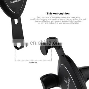 HAWEEL Triangle Design Universal Car Air Vent Phone Holder Mount for Huawei and Other Brands thumbnail-4