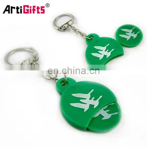Metal Car Coin Holder Keychain thumbnail-5