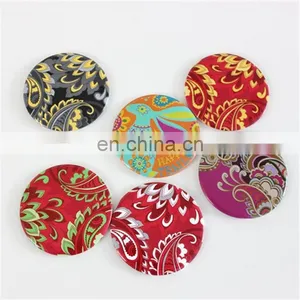 New Cheap Product Fancy Personaized Portable Compact One-way Pocket Round Metal Mirror thumbnail-1