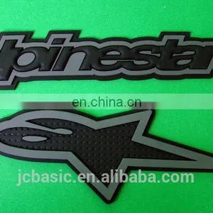Sew on Silicone Patch Durable Eco-friendly Soft 3D PVC Rubber Badge by Fujian thumbnail-2