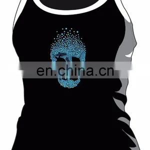 Spiral Pattern and Colorful Skull Kids Hot Fix Motif Design thumbnail-2